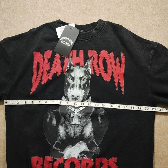 Death Row Records Long Sleeve Pullover Sweatshirt -R - Picture 3 of 5